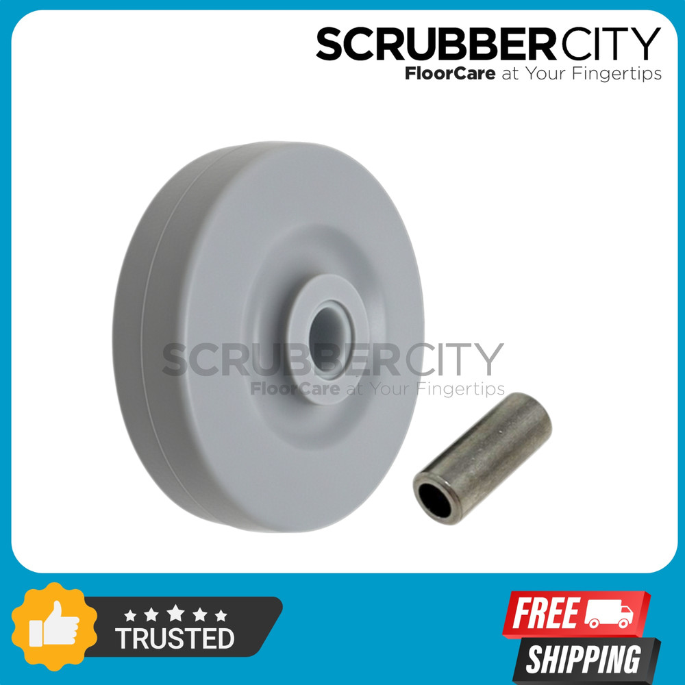 3″ Wheel Kit Replacement for Tennant (1) 222066 Wheel & (1) 222496 Sleeve