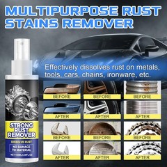 Rust Remover Spray for Metal, Multipurpose Rust Stain Remover, Heavy Duty Met…