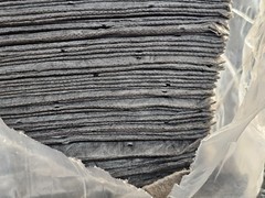(100 PIECES) TaskBrand AS-MAB-P Universal Sorbent Pad, Gray – Gray 15″ x 18″