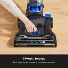 Eureka Lightweight Powerful PowerSpeed NEU280 with Washable Filter, Blue