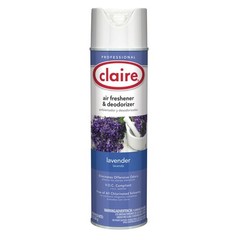 Claire 191 10 oz Spray Aerosol Air Freshener/Deodorizer – Lavender (1/CT) New