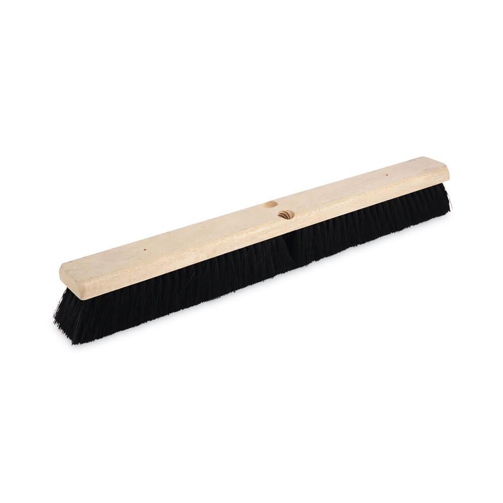 Boardwalk 20224 2.5″ Black Tampico Fiber Bristles 24″ Brush Floor Brush Head New