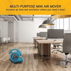 Portable High-Velocity Carpet Dryer 600 CFM