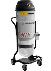 Depureco Industrial Vacuum | 3.5HP | 224 CFM | Jetclean Filter | Longopac Bag