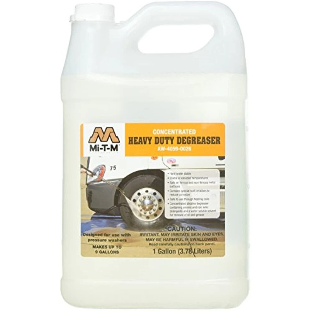 Mi T M AW-4059-0026 Gallon Heavy Duty Degreaser Pressure Power Washer Concrete