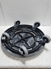 Rubbermaid Commercial BRUTE Dolly 2 Pack Standard Brute Dolly Round 2640