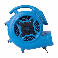 XPOWER P-830 1 HP 3600 CFM Air Mover Commercial Carpet Dryer Floor Fan Blower