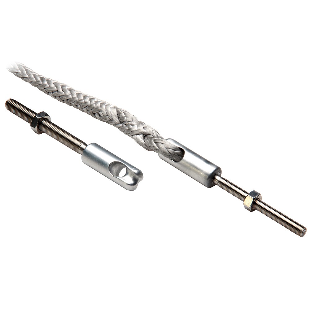 C. Sherman Johnson Splice Eye w/Threaded Stud: 1/4″ -28 x 2-1/2″ RH w/Splice Eye