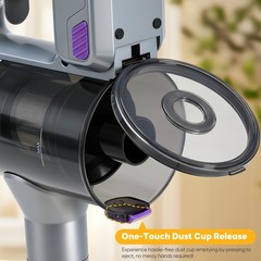 Olixis Cordless Vacuum Cleaner Flexible Pole3 Brush Heads Lightweight Wireless