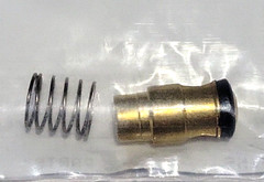 49245 Check Valve W/ 117275 Spring / Cat Pumps 66dx35g1l And Unloaders 7850,7860