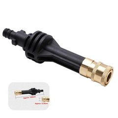 5.9 inch Short Lance Extension Rod Adapter for Worx WG629E WG630 WU629 Black