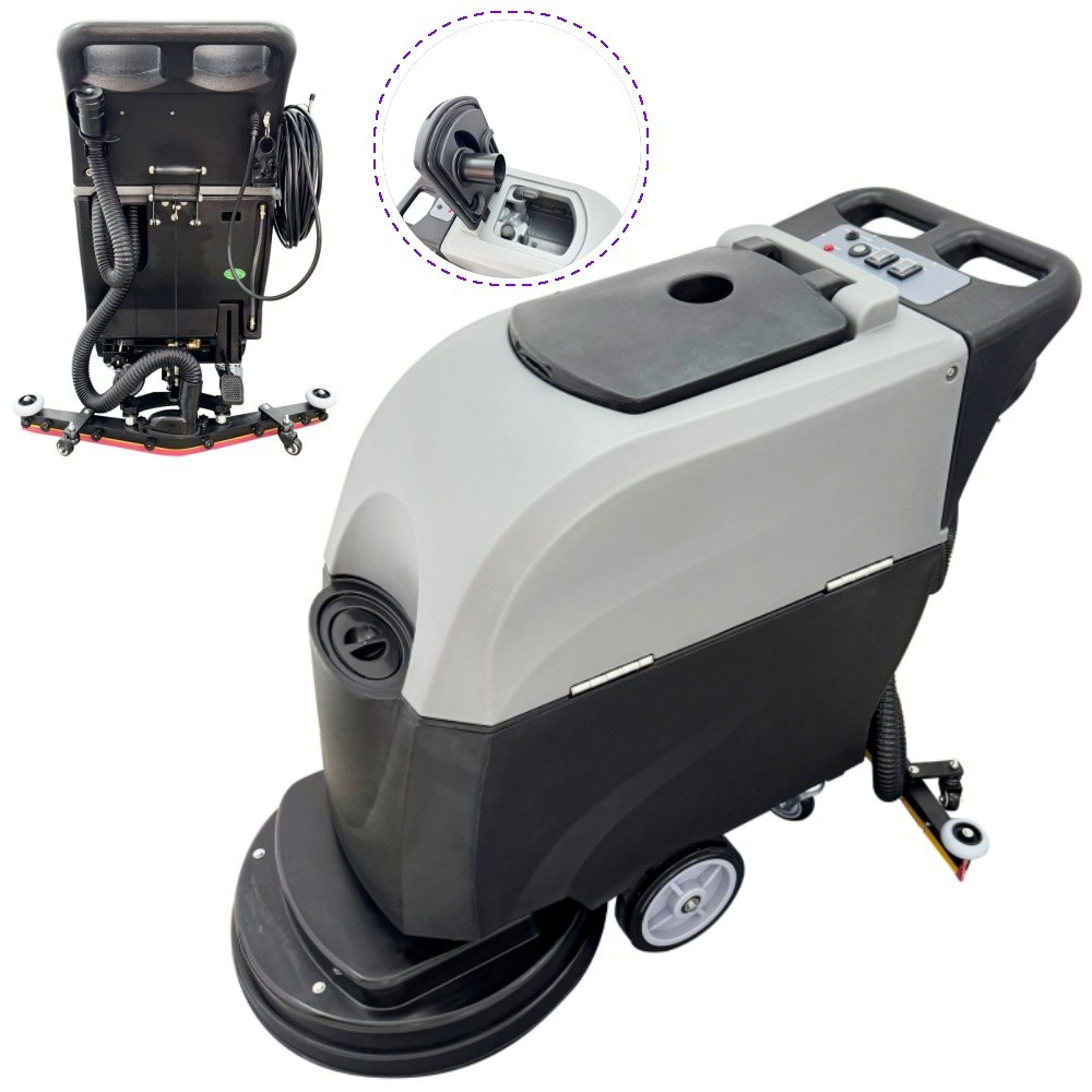 Professional Floor Scrubber & Polisher 20″ Brush 110V Floor Scrubber Machine