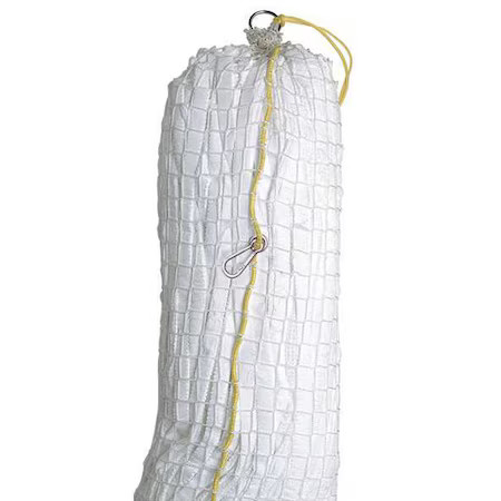Pig Bom402 Sorbent Boom, 48 Gal, 8 In X 20 Ft, Oil, White, 2 Pk