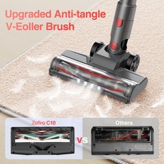 Zefiro Cordless Vacuum Cleaner45Mins Runtime Vacuum Cleaners For Home