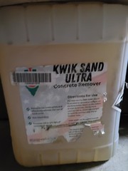 ARROW MAGNOLIA Kwik Sand Ultra Concrete Remover 5 Gallon Pail
