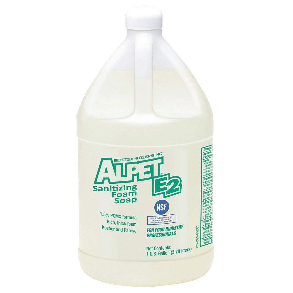 BEST SANITIZERS, INC. SO10025 Hand Soap,CLR,1 gal,,PK4 19RC61