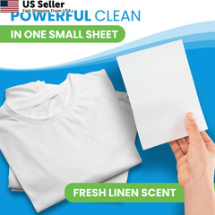 Clean Elements Laundry Detergent Sheets (100 50 Count (Pack of 1), White