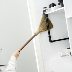BMart Home Natural Whisk Sweeping Brownn Handle Broom – Vietnamese Brown