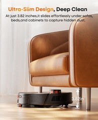 Uninell Robot Vacuum And Mop Self-Emptying Station 7000Pa Suction For Pet Hair