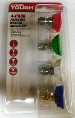 Hyper Tough 4-Pack Pressure Washer Set