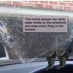Front Windshield Washer Nozzles kit Replacement for 2008-2012 Liberty, 2006-2…