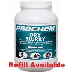 Prochem Dry Slurry Powdered Clean Concentrate for Carpet Cleaner * 9 lb. Refill