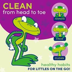 Flushable Wipes for Baby and Kids by Kandoo, 50 Count (Pack of 12), Sensitive