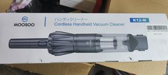 MOOSOO K12-M Cordless Hand Vacuum Bagless Washable Filter Crevice Tool