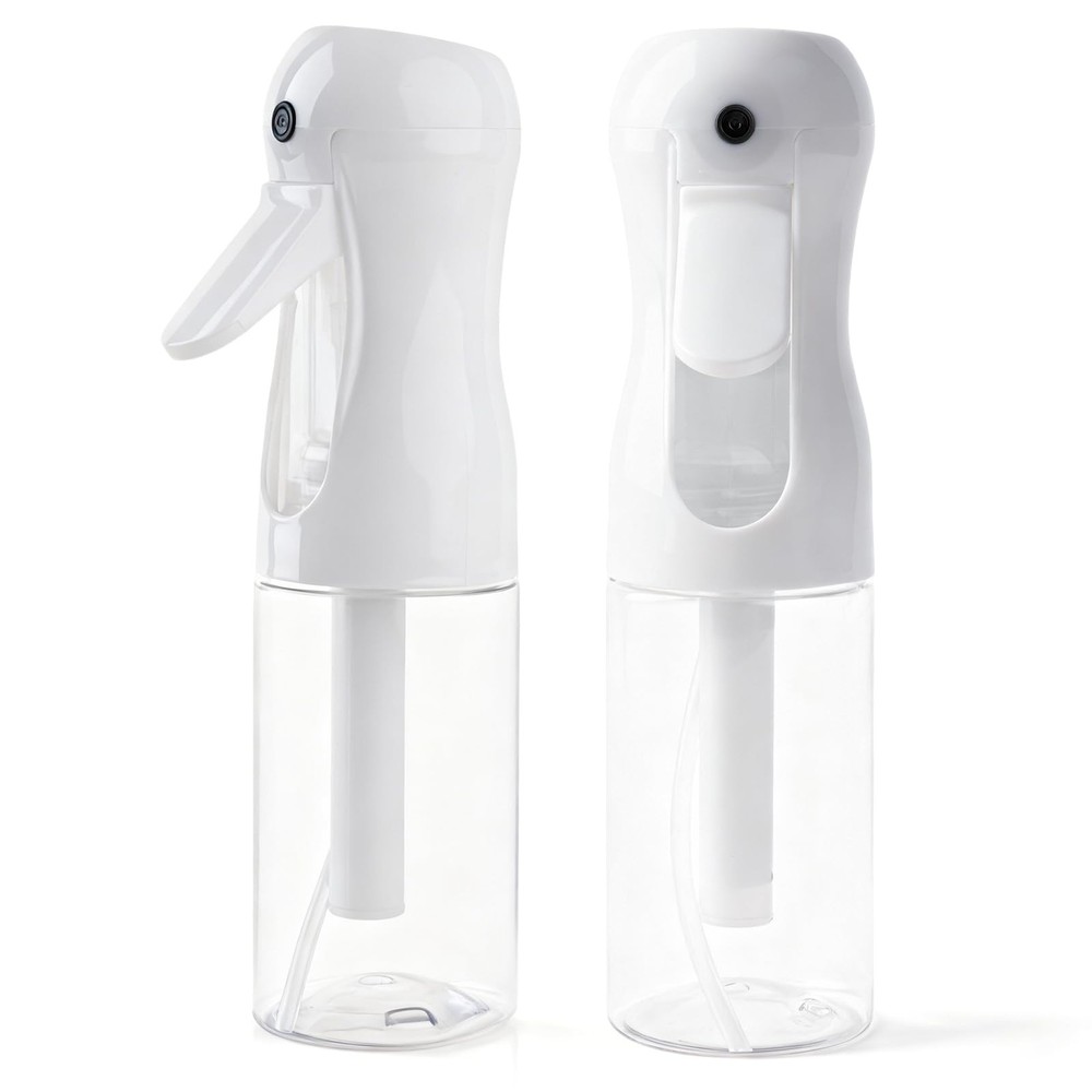 AMOMELA 2Pcs Continuous Spray Bottle For 6.8 Ounces, 200ML/CLEAR/2PACK