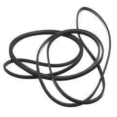 WE12M29/ WE03X29897 Dryer Drum Drive Belt Compatible with 89.5 inches, Black