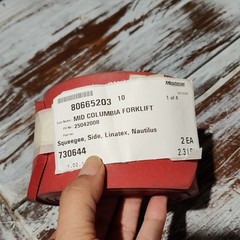 Minuteman Squeegee Side Linatex Nautilus Squeegee Side Linatex Nautilus 730644