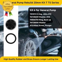 For General Pump Rebuild Kit, Compatible with General Pump T/TS Series T1011 TS1