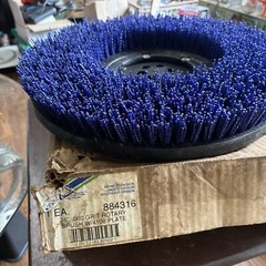 884316 16 Inch 060 Grit Rotary Brush With 4108 Plate Free Shipping