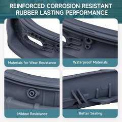 DC64-03788A Washer Door Boot Seal for Samsung Washing Machine, Door…