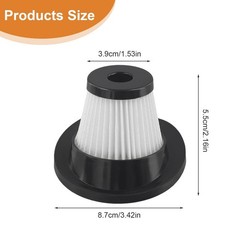 Reusable Filters For VacLife VL188 VL189 Cordless vacuum cleaners, Washable H…