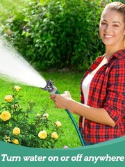 24 Pack 3/4” Plastic Garden Hose Shut Off Valve- 24 pack, 24 Pack-