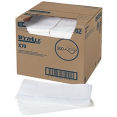 Kimberly Clark KCC05925 X70 Quarterfold Wipers White – 12.5 x 23.5 in. – 300…