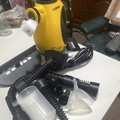 Loheer EM-307 Handheld Steam Cleaner with Accessories