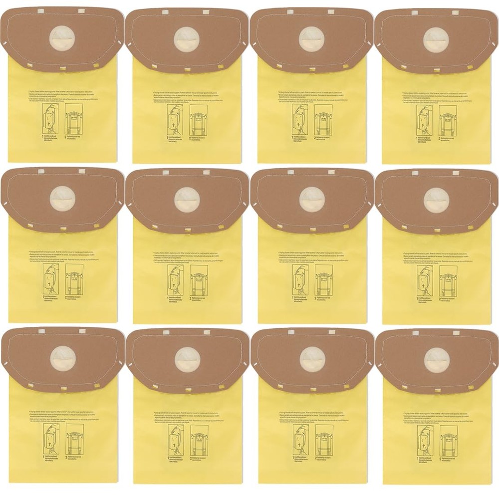 AH10232 Vacuum Bags for Hoover Commercial MPWR 40V Cordless Backpack 12 Pack