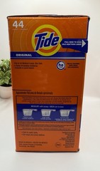 Tide Original Powder Laundry Detergent 50 oz 44 Loads for HE Machines