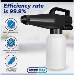 NIB Fogger Machine Portable Electric Fine Mist Sprayer, Battery Powered Gun 1.8L