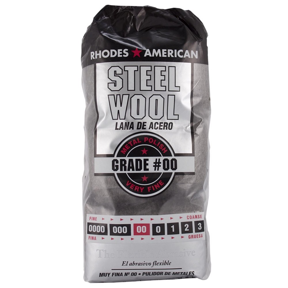 Rhodes American 10121100 Very Fine Steel Wool Pads 8-3/4 L in. (Pack of 6)