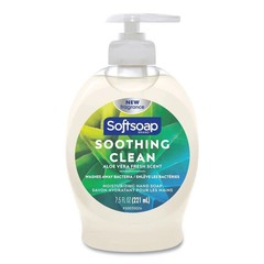 Softsoap 45634 7.5 oz. Bottle Moisturizing Hand Soap – Aloe (6/Carton) New