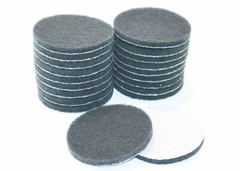 20pc Drill Brush Replacement Scour Pads Gray 4″ Round for Power Scrubber Driver