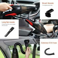 120W Handheld Vacuum Cleaner Car Home Auto Rechargeable Wet Dry Duster 12V