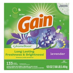 Gain Powder Laundry Detergent, Lavender Scent, 133 123 Ounce (Pack of 1)