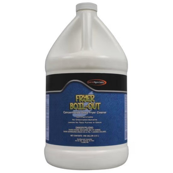 Quest Specialty Fryer Boil Out 1 Gallon Deep Fryer Cleaner Degreaser OEM New