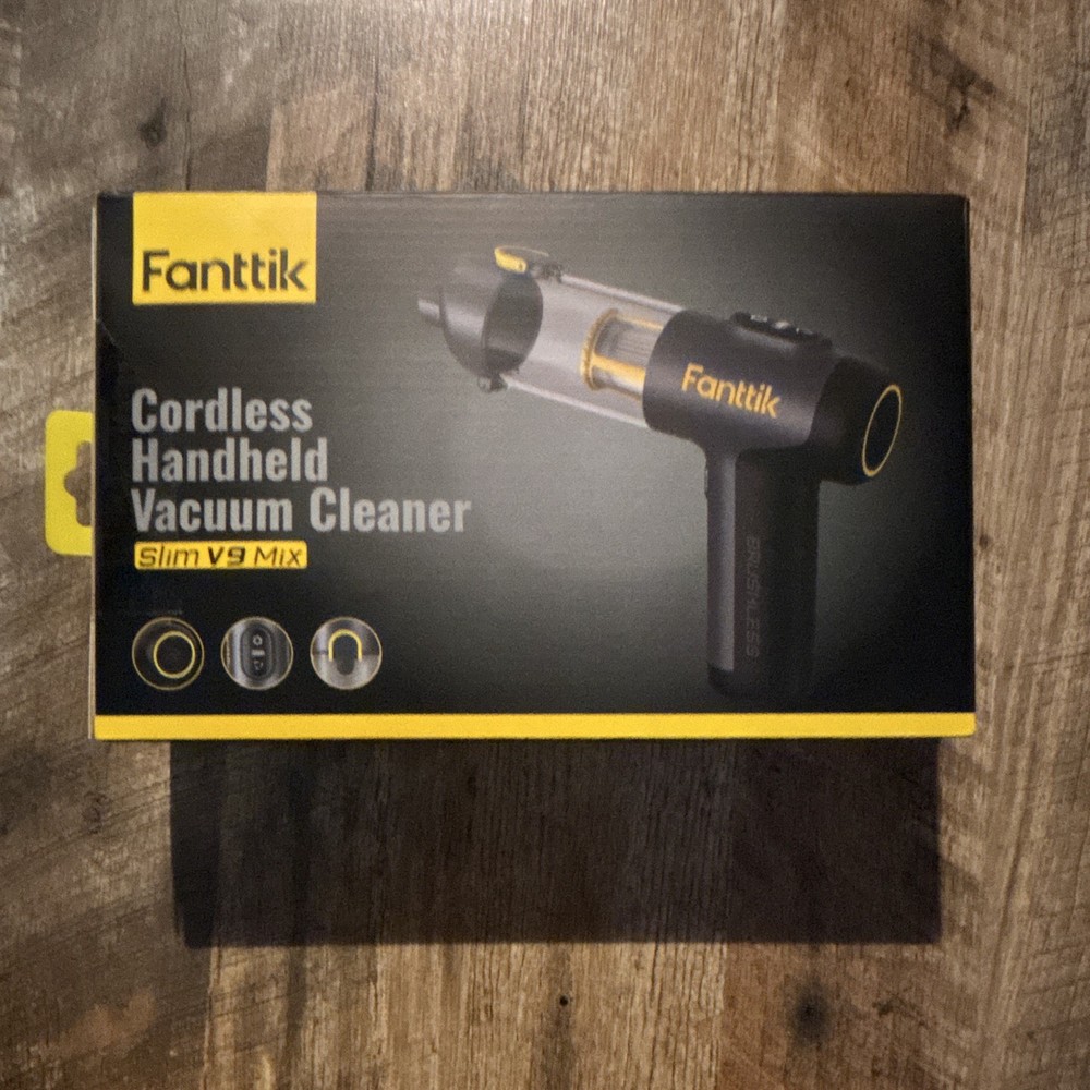 Fanttik Slim V9 Mix Cordless Handheld Vacuum, Bagless HEPA 0.3L 11.1V.