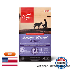 Orijen Grain High Protein Dry Dog Food Large Breed Adult Recipe 23.5Lb Bag