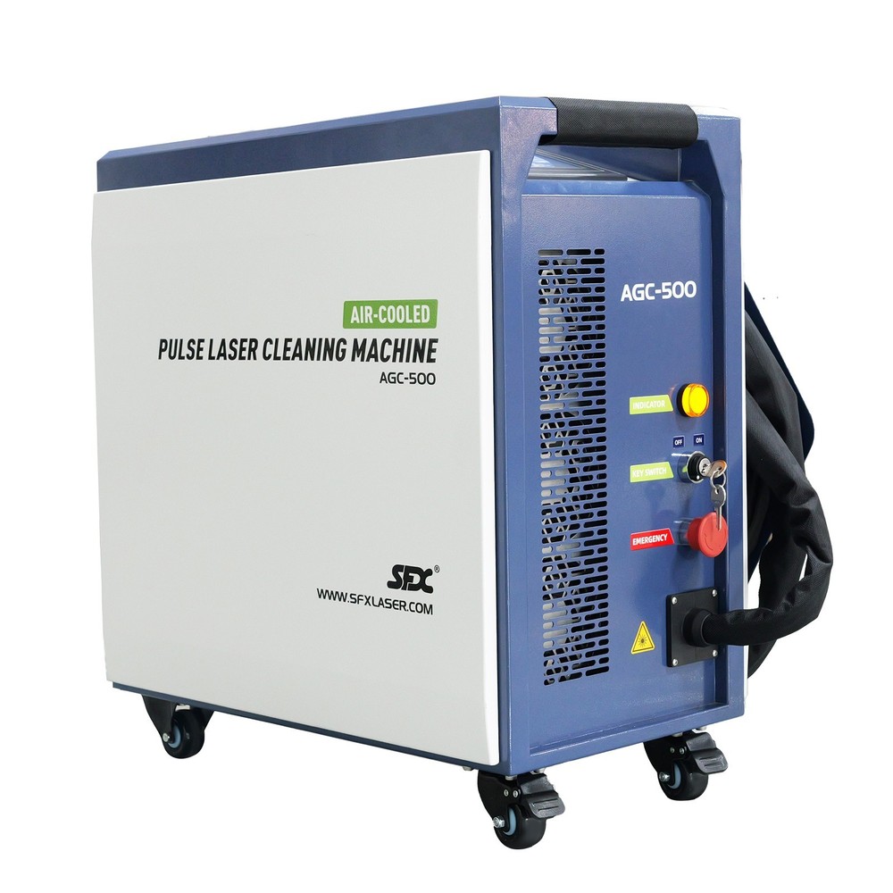 AGC IOT 500W Pulsed Laser Cleaner with IoT Smart Interconnection